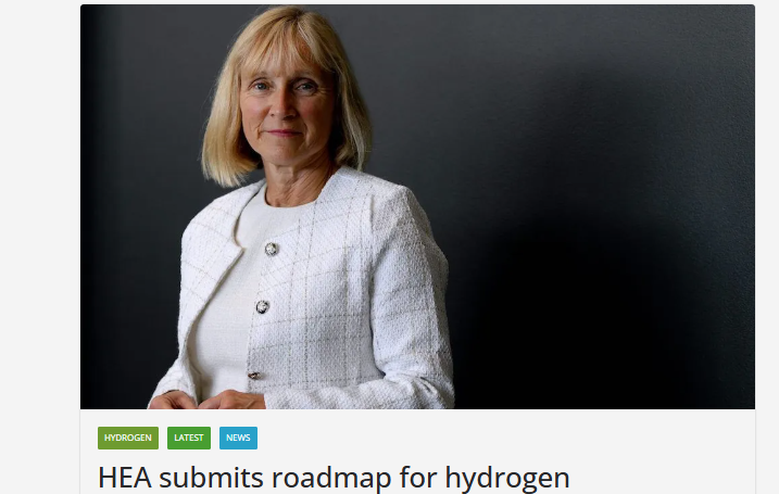 HEA submits roadmap for hydrogen